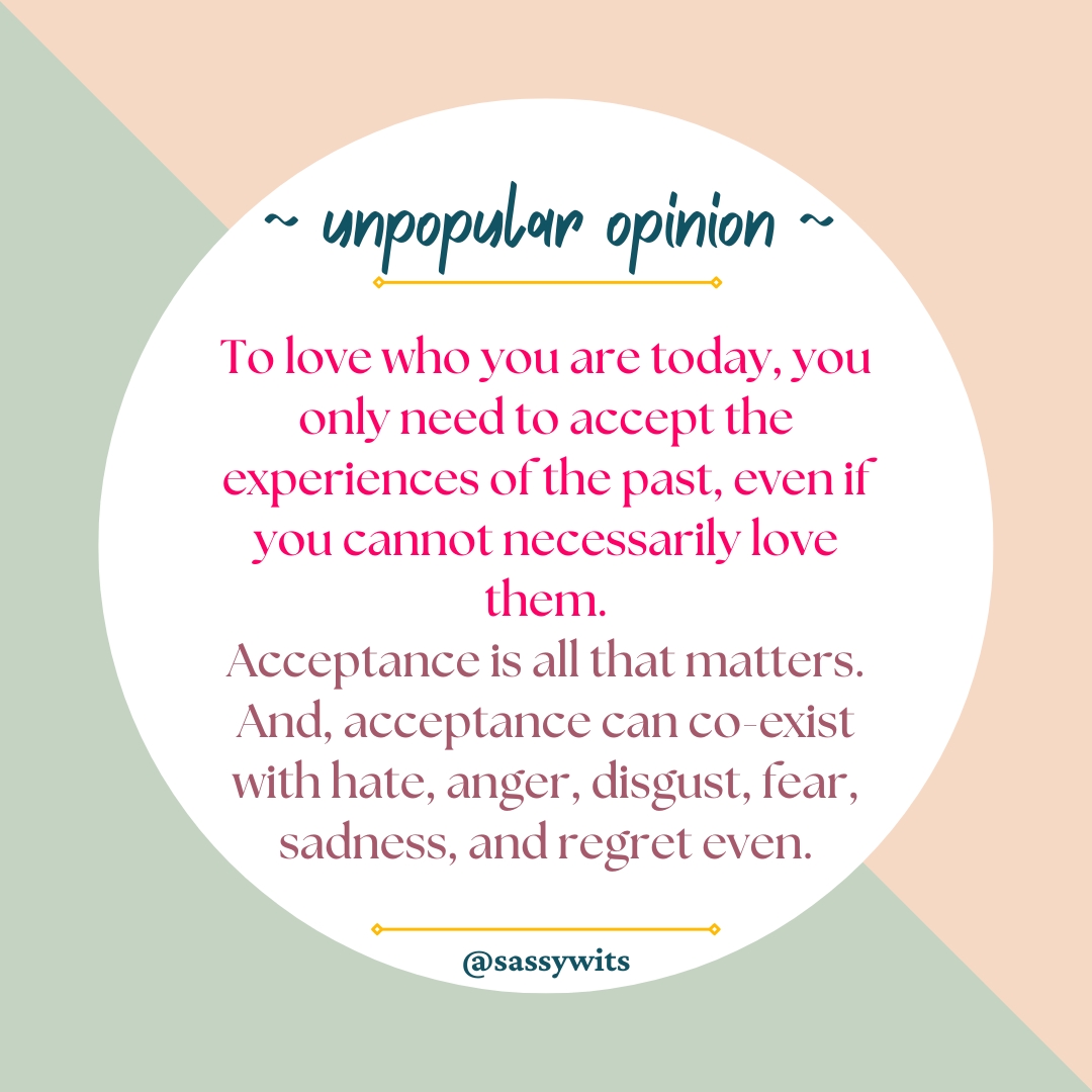 Unconditional (Self)Acceptance